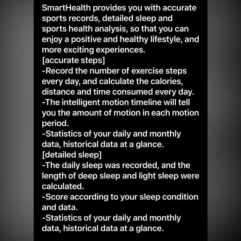 SmartHealth Unisex Smart Ring with Charging Case ~ Silver ~ Size 7 ~ NIB